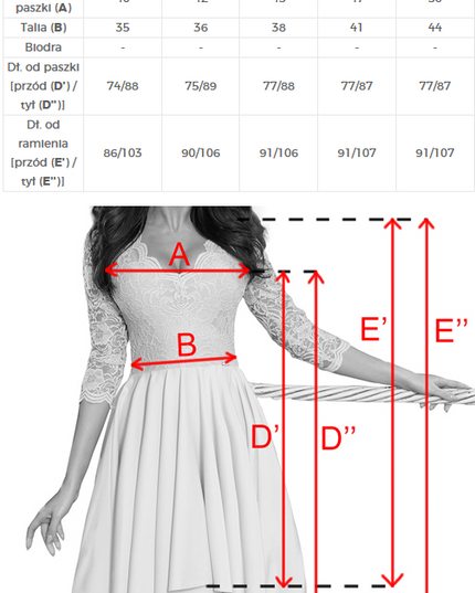 13370-7-210-3 NICOLLE - Kleid mit längerem Rücken mit Spitzenausschnitt - dunkelgrün-7