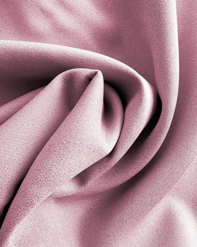 19173-8-217-9 NEVA Trapezförmiges Kleid mit ausgestellten Ärmeln - Puderrosa mit Glitzer-8