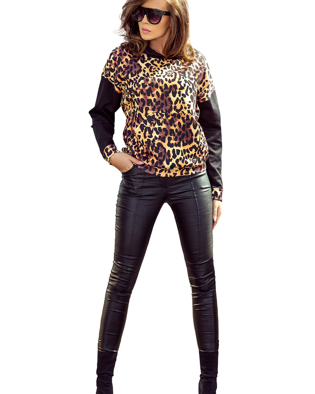 13787-6-279-1 Känguru-Hoodie  - Leopardenmuster-6