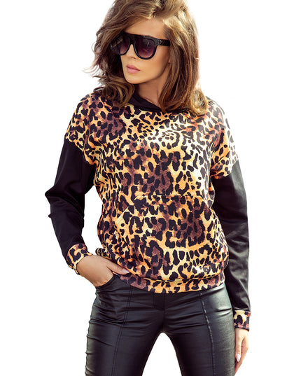 13787-7-279-1 Känguru-Hoodie  - Leopardenmuster-7