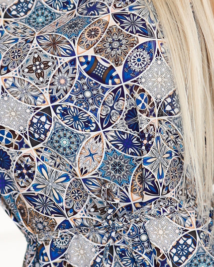 20298-6-VICTORIA Trapez-Boho-Kleid mit mediterranem Print-6