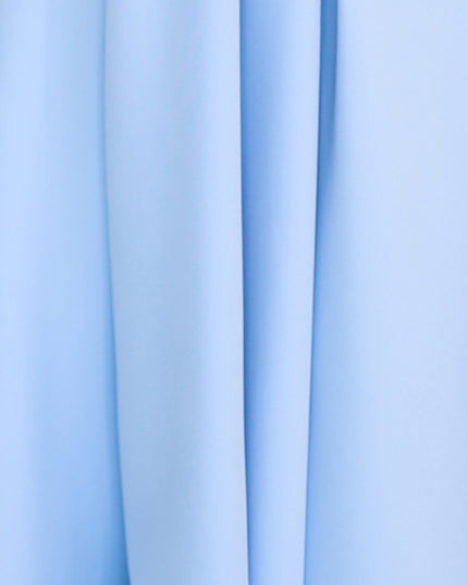 20005-5-SCARLETT - ausgestelltes Midikleid mit Envelope-Ausschnitt und Gürtel - hellblau-5