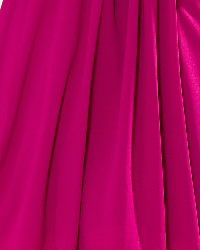 16451-9-350-7 ALIZEE - Chiffonkleid mit Einfassung - Farbe fuchsia-9