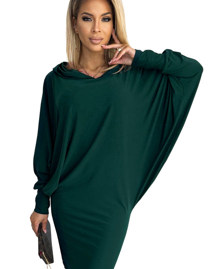 17106-7-400-1 Fledermauskleid mit Kapuze - grün-7