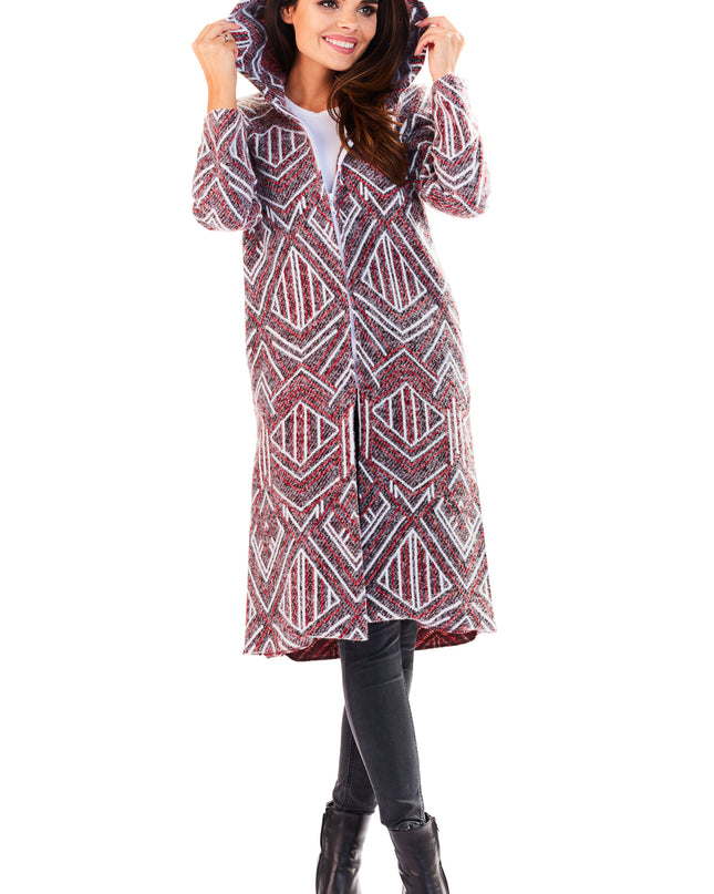 428-CLARET-LXL-2-Coat M141-2