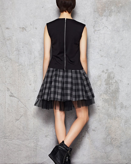 926-GRAY-M-2-Skirt M035-2