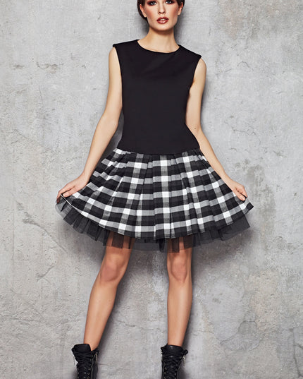 926-LARGE-GRID-M-1-Skirt M035-1