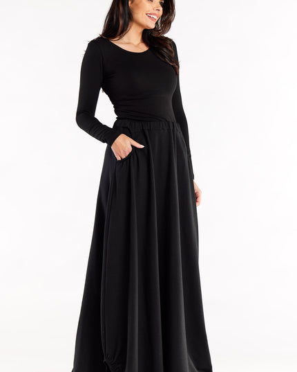 14277-BLACK-LXL-3-Skirt M312-3