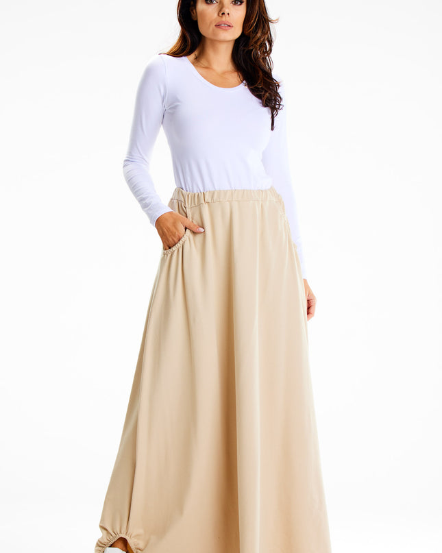 14277-BEIGE-SM-1-Skirt M312-1